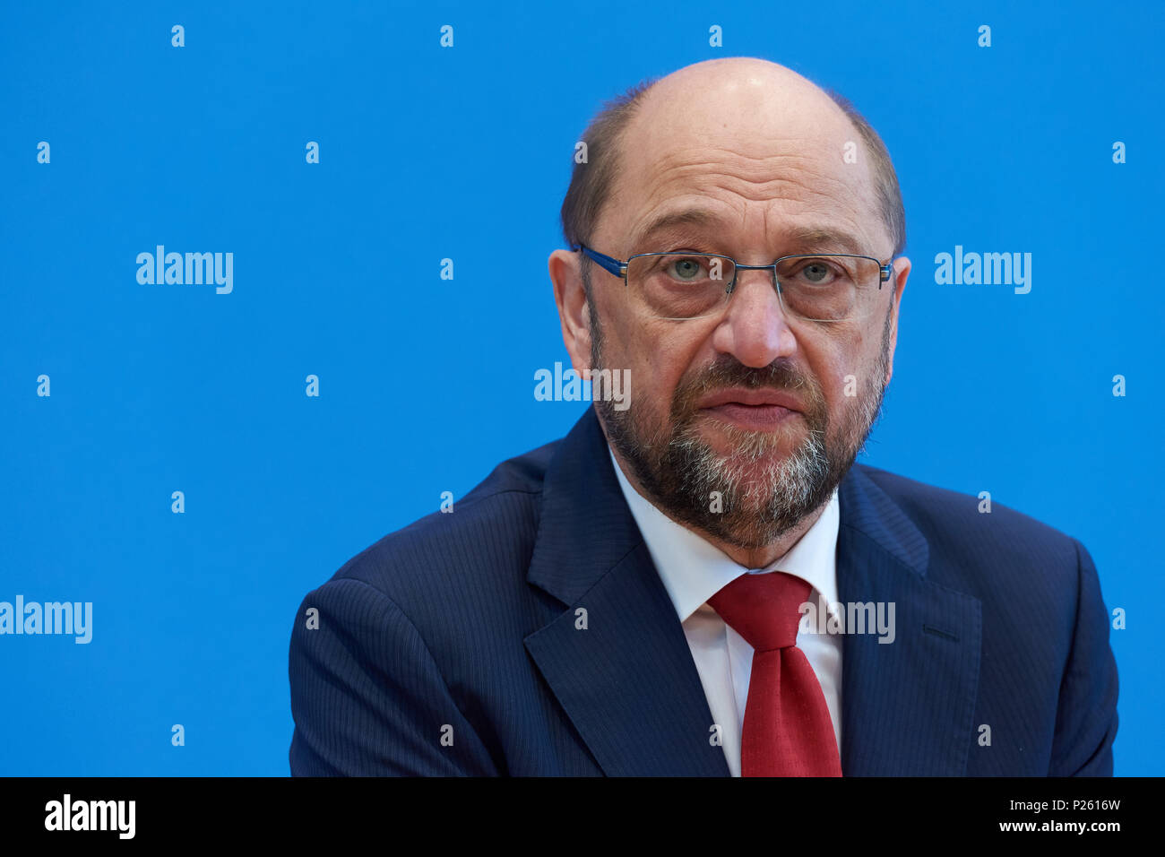 Berlin, Allemagne, SPD, Martin Schulz, Président du Parlement européen Banque D'Images