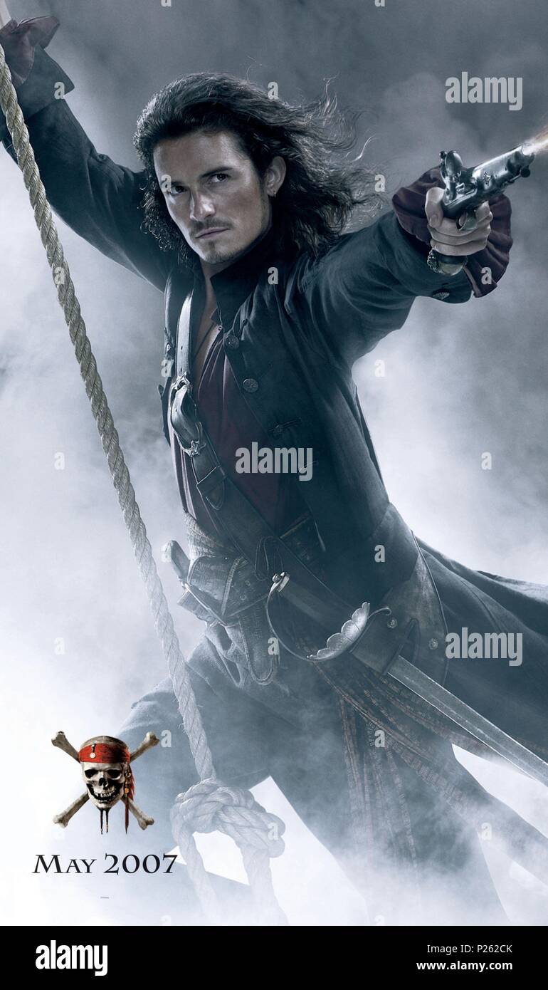 Titre original : PIRATES OF THE CARIBBEAN : AT WORLDS END. Titre en anglais : PIRATES OF THE CARIBBEAN : AT WORLDS END. Film Réalisateur : Gore Verbinski. Année : 2007. Credit : WALT DISNEY PICTURES / Album Banque D'Images