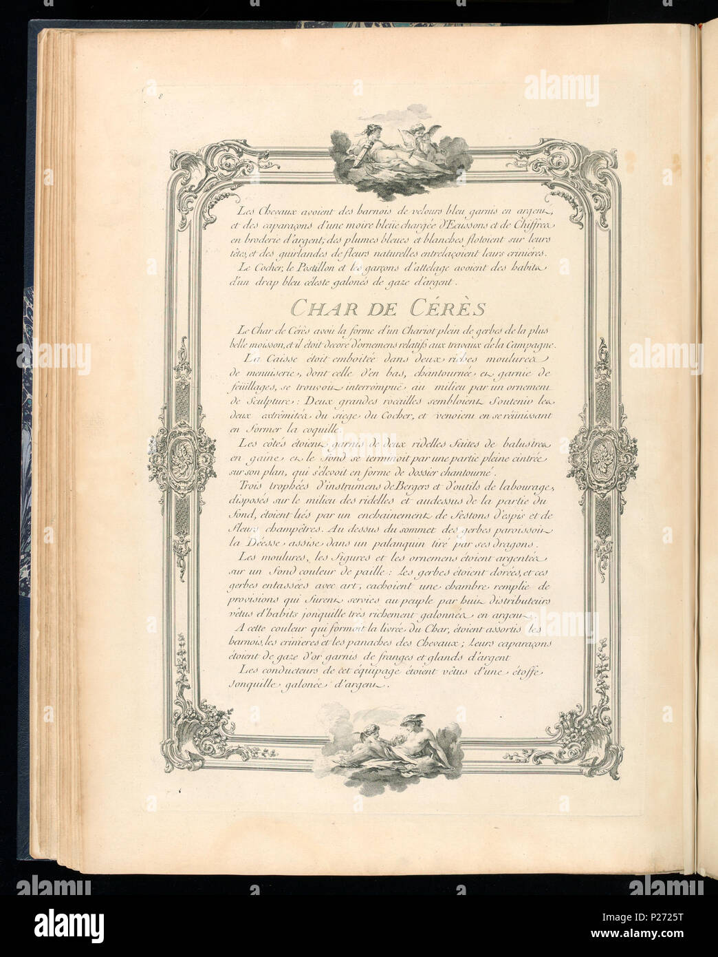 . Anglais : Bound Imprimer (France) . Anglais : Page de texte avec des décorations à la frontière, imprimé sur recto et verso. Les numéros d'adhésion pour les pages avec du texte ont été attribués après de longues pages avec des images gravées ont été créés. La séquence pour les pages de texte sont les suivantes : le texte des pages 1921-6-207-31/35, après gravure Texte-207-2 1921-6 1921-6/38 pages-207-36, après gravure 1921-6 1921-6-207-39-207-3 pages texte, après gravure 1921-6 1921-6 pages texte-207-22-207-40/45, après gravure 1921-6-207-23 . avant 1921 (la date d'acquisition) 42 Impression lié (France) (CH) 18736195-2 Banque D'Images