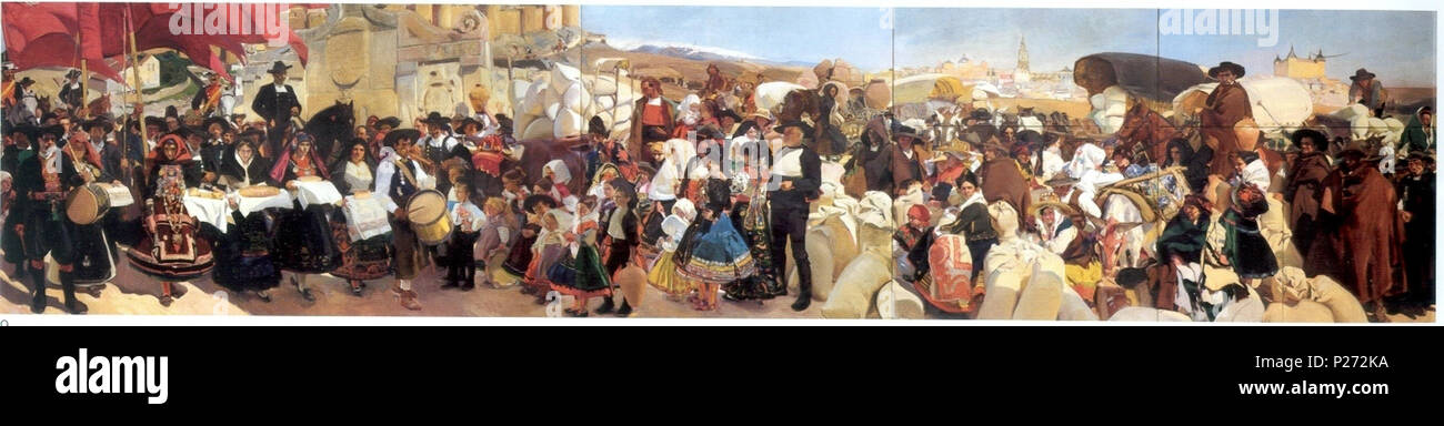 La Vision De L Espagne La Castille 1913 Joaquin Sorolla 1863 1923 Noms Alternatifs Joaquin Sorolla Y Bastida Description Peintre Espagnol Et Enseignant A L Universite Date De Naissance Deces 27 Fevrier 1863 10