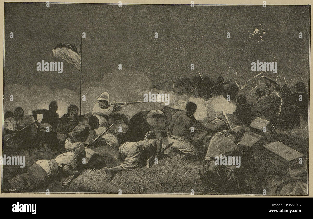 . Norsk bokmål : Illustrasjon hentet fra boken 'Den Pascha-Expedition tyske Emin', Carl Peters av og sortie av (Forlagsbureauet Kjøbenhavn, 1891) Deutsch : "Christnacht suis Guaso Nyiro." (Originalbeschreibung) . avant 1891. Rudolf Hellgrewe (1860-1935) Noms alternatifs Rudolf helgrewe ; r. hellgrewe ; hellgrewe ; Rudolf hellgrewe peintre et illustrateur allemand Description Date de naissance/décès 6 Octobre 1860 1935 Lieu de naissance/décès Hammerstein (Prusse occidentale), Allemagne Berlin, Allemagne le contrôle d'autorité : Q1350212 : 122314177 VIAF ISNI : 0000 0000 8072 0390 ULAN : 500145004 RCAC : pas d201009 Banque D'Images