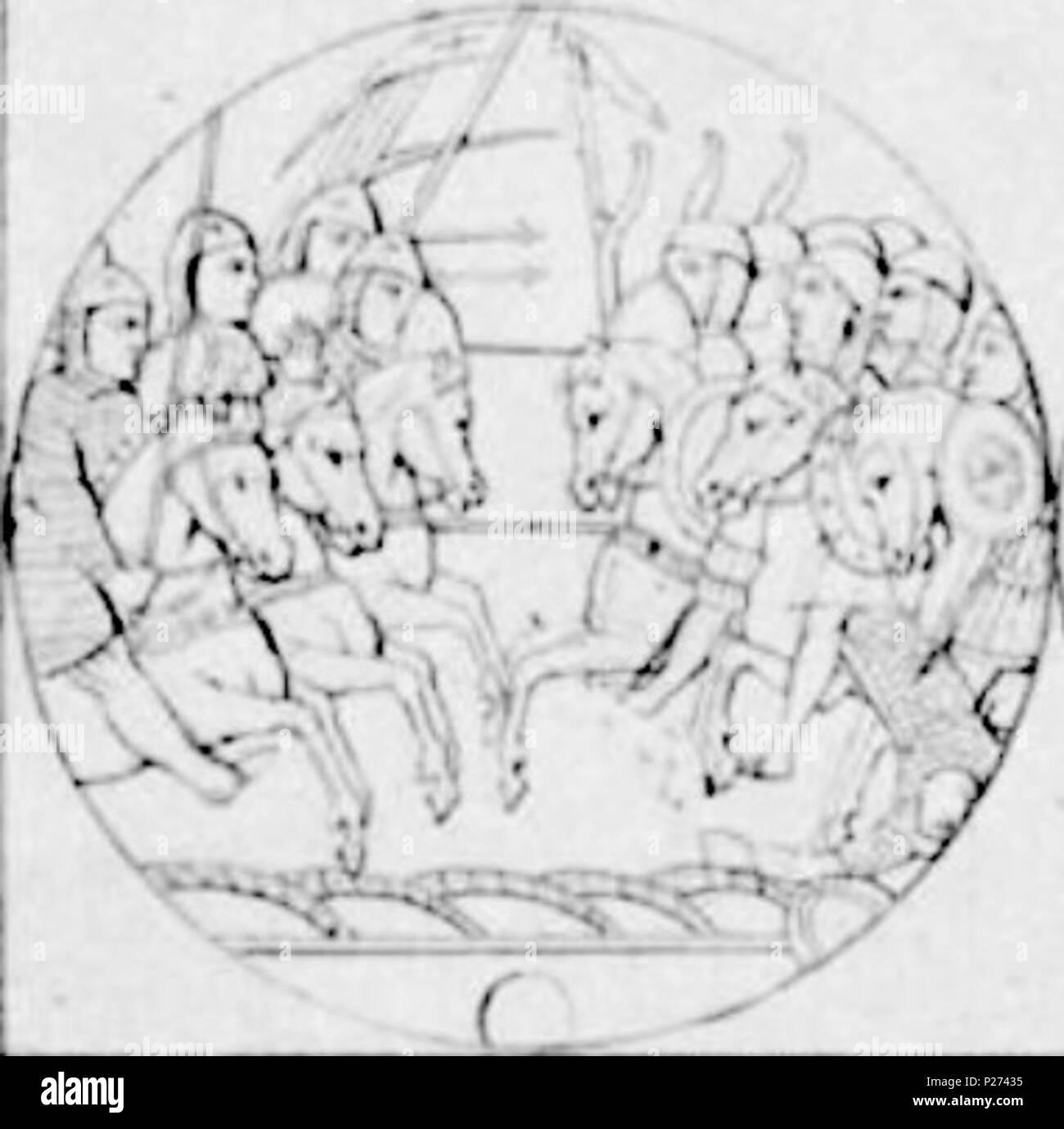 . English : Saint-Denis Bibliothèque Nationale de . 19e siècle. 80 anonyme Denis2 Banque D'Images