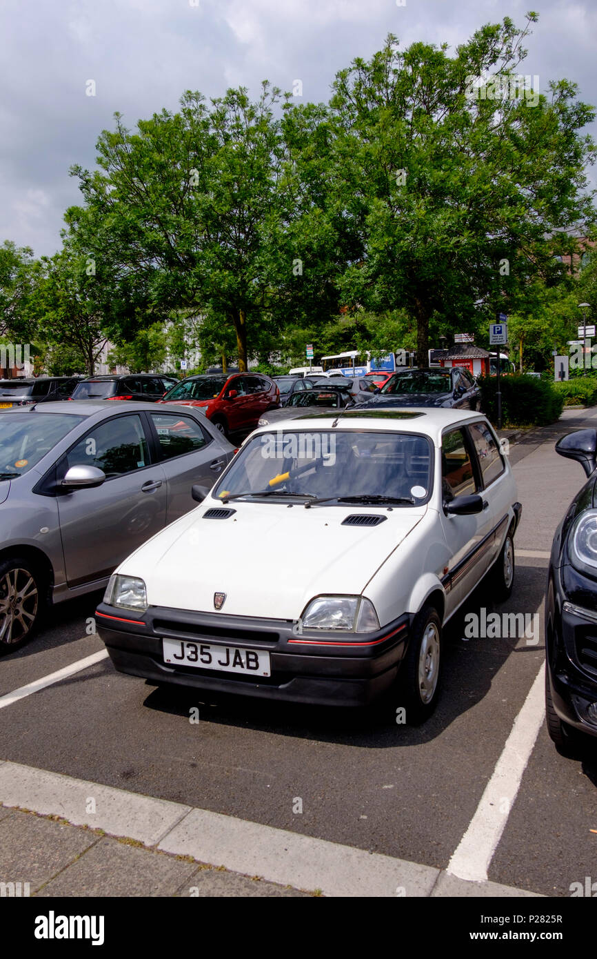 1991 Rover Metro une voiture GTa Banque D'Images