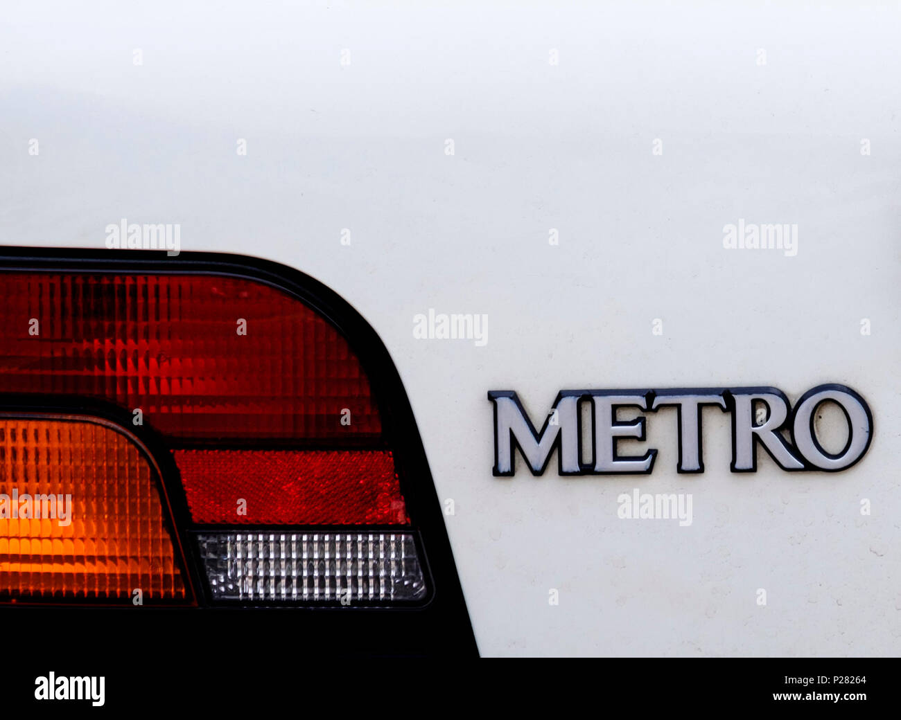 1991 Rover Metro une voiture GTa Banque D'Images