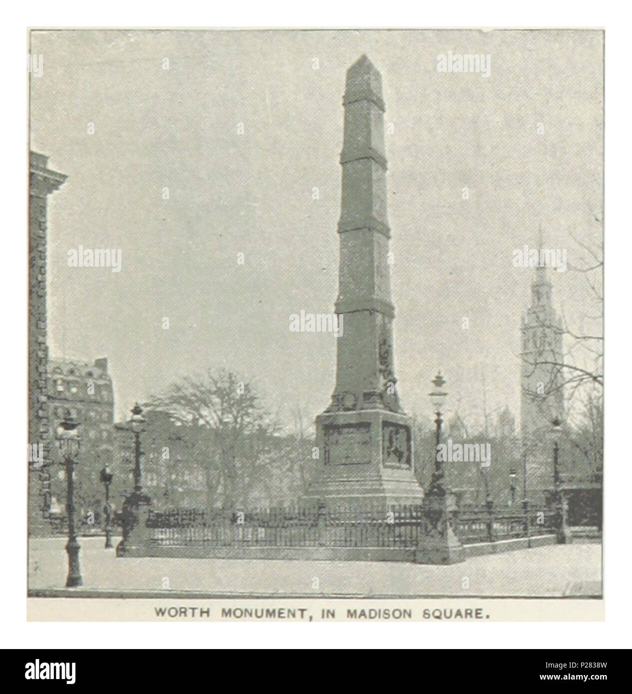 (King1893NYC) pg189 d'une valeur de monument, à Madison Square. Banque D'Images