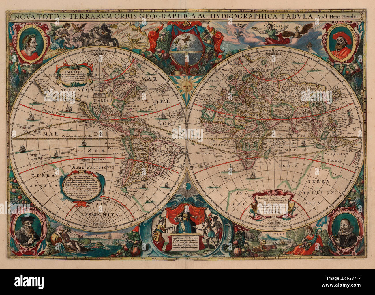 . Latin : Nova totius Terrarum Orbis Geographica ac Hydrographica Tabula de nouvelles régions géographiques et hydrographiques carte du monde . Norsk bokmål : Nasjonalbibliotekets kartsamling de Kart. Kartet er gitt ut i (1641) og'Verdenskart. . Avant 1641. Henricus Hondius II (1597-) noms alternatifs Hendrick HONDIUS, Henricus Hondius II, Hendrik Hondius le jeune cartographe hollandais Description et éditeur Date de naissance/décès 1597 16 août 1651 / 1644 Lieu de naissance/décès Amsterdam Amsterdam le contrôle d'autorité : Q983261 : 100213848 VIAF ISNI : 0000 0001 0928 6269 ULAN : 500042829 LC Banque D'Images