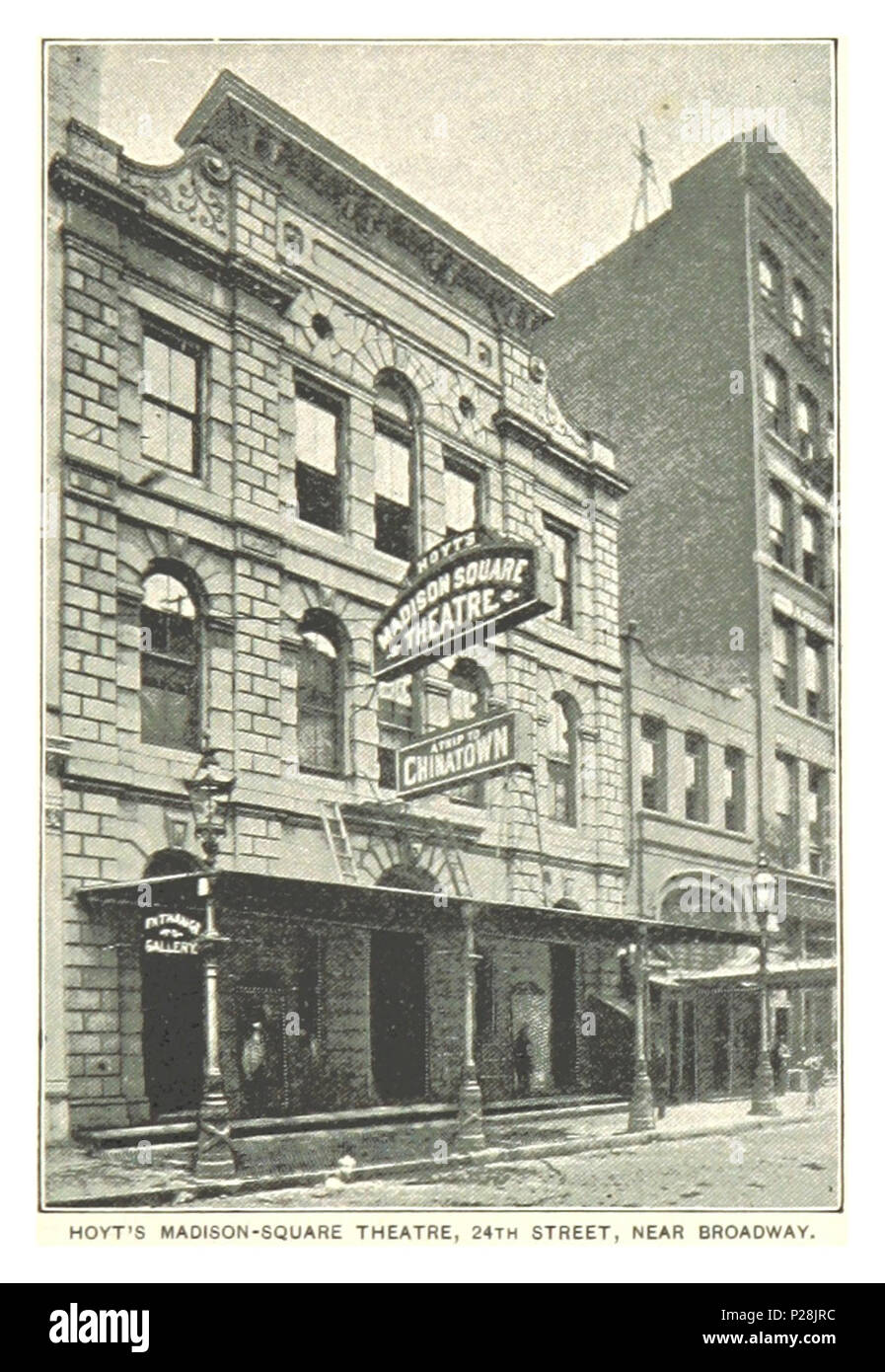 (King1893NYC) pg603 HOYT-Madison Square Theatre, 24e rue, près de Broadway. Banque D'Images