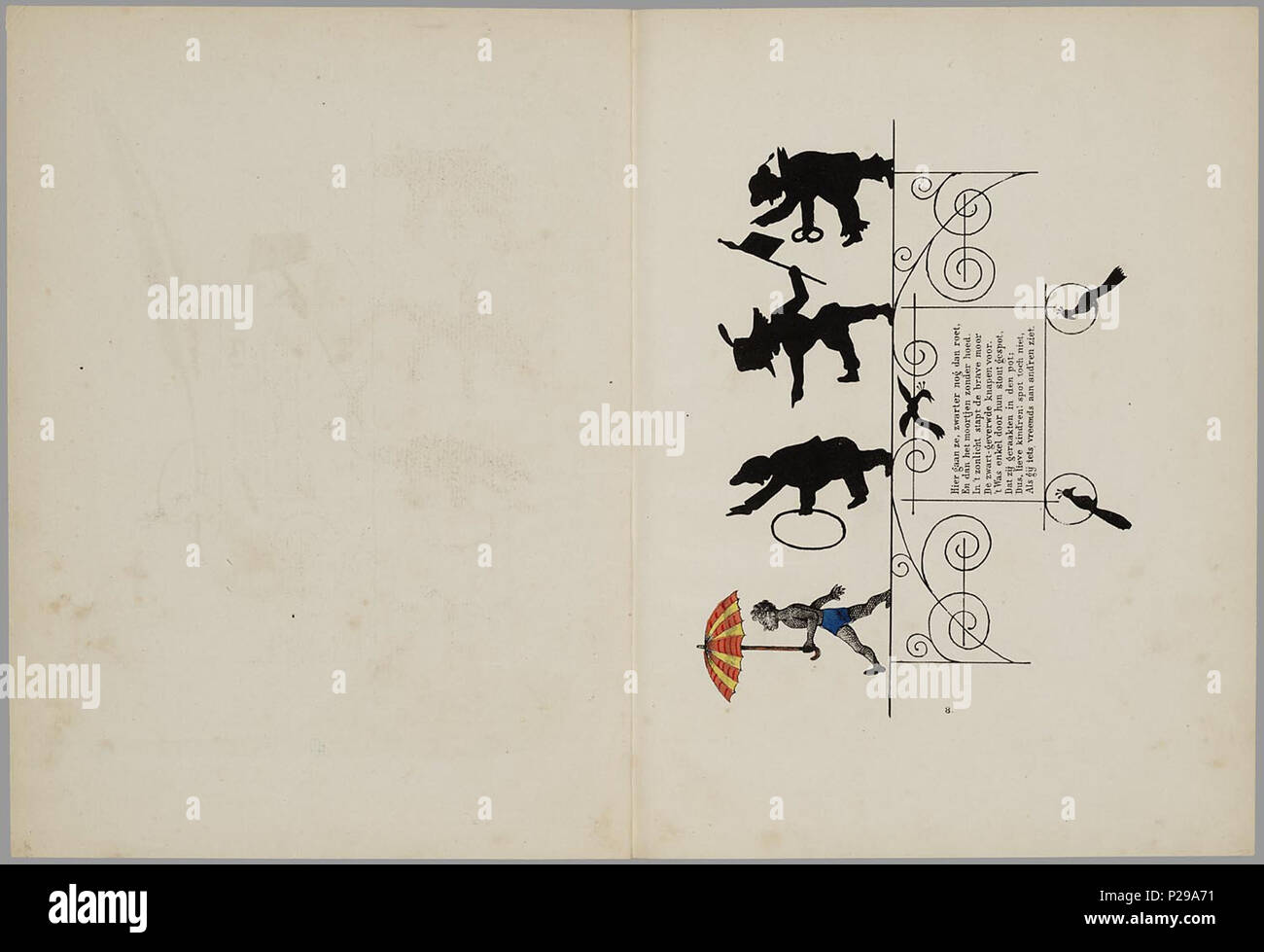 . Prentenboek leerzame een aardig rencontré vertellingen / naar het beroemde Hoogduitsche kinderwerk', 'Der Struwwelpeter voor Nederlandsche jongens en meisjes bewerkt W.P. porte Razoux. Herdr. Bl : gekl 20. mauvais // De keerzijde der bladen est onbedrukt // De oorspronkelijke auteur est Heinrich Hoffmann // Datering in verdere gegevens : Theo Gielen dans 'Tot volle waschdom' p. 151-164. Vermoedelijk tekeningen van zijn de H.L. van Hoogstraten en Hendrik Scheeve // 1e Ned. uitgave : 1848 // bevat 8 verhalen : De Geschiedenis van den wreeden ; Jan De Geschiedenis van de zwarte jongens ; De Geschiedenis van den Banque D'Images