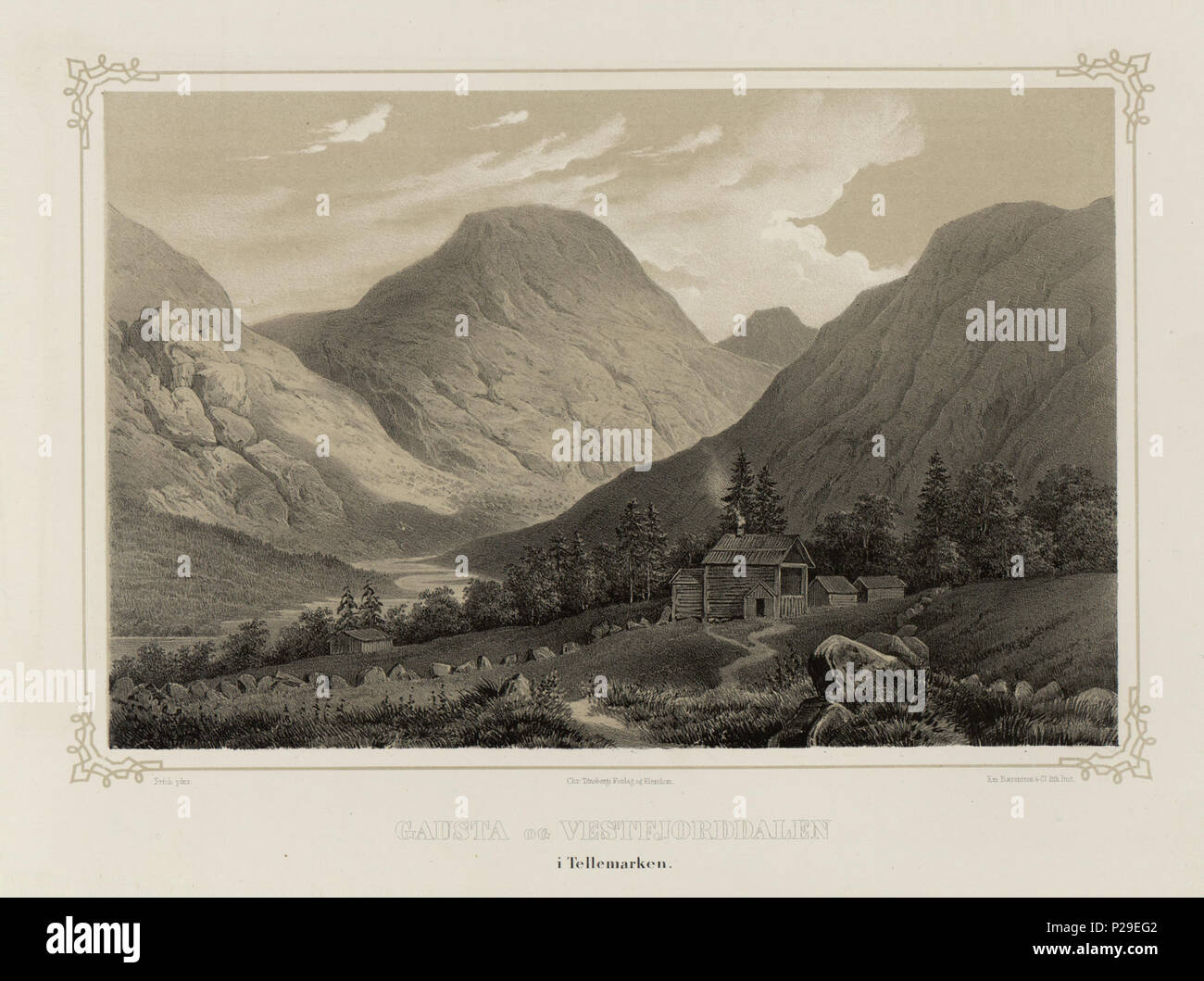 . Norsk bokmål : Illustrasjon hentet fra Norge fremstillet boken 'je' Tegninger av Asbjørnsen, P.Chr. og sortie av Chr. (Pas de Tønsberg, 1848) . avant 1848. Joachim Frich (1810-1858) Noms alternatifs Joachim Christian Geelmuyden Gyldenkrantz Frich Description peintre norvégien Date de naissance/décès 17 Juillet 1810 29 janvier 1858 Lieu de naissance/décès Bergen Oslo contrôle d'autorité : Q4568470 : 96105266 VIAF ULAN : 500062398 GND : 1013836510 BIBSYS : 90221776 KulturNav : 695aa31f-1763-4927-ABB8-f2a8d7f9Cac6 Illustrasjon hentet fra Norge fremstillet boken 'je' Tegninger av Asbjørnsen, P.Chr. Banque D'Images
