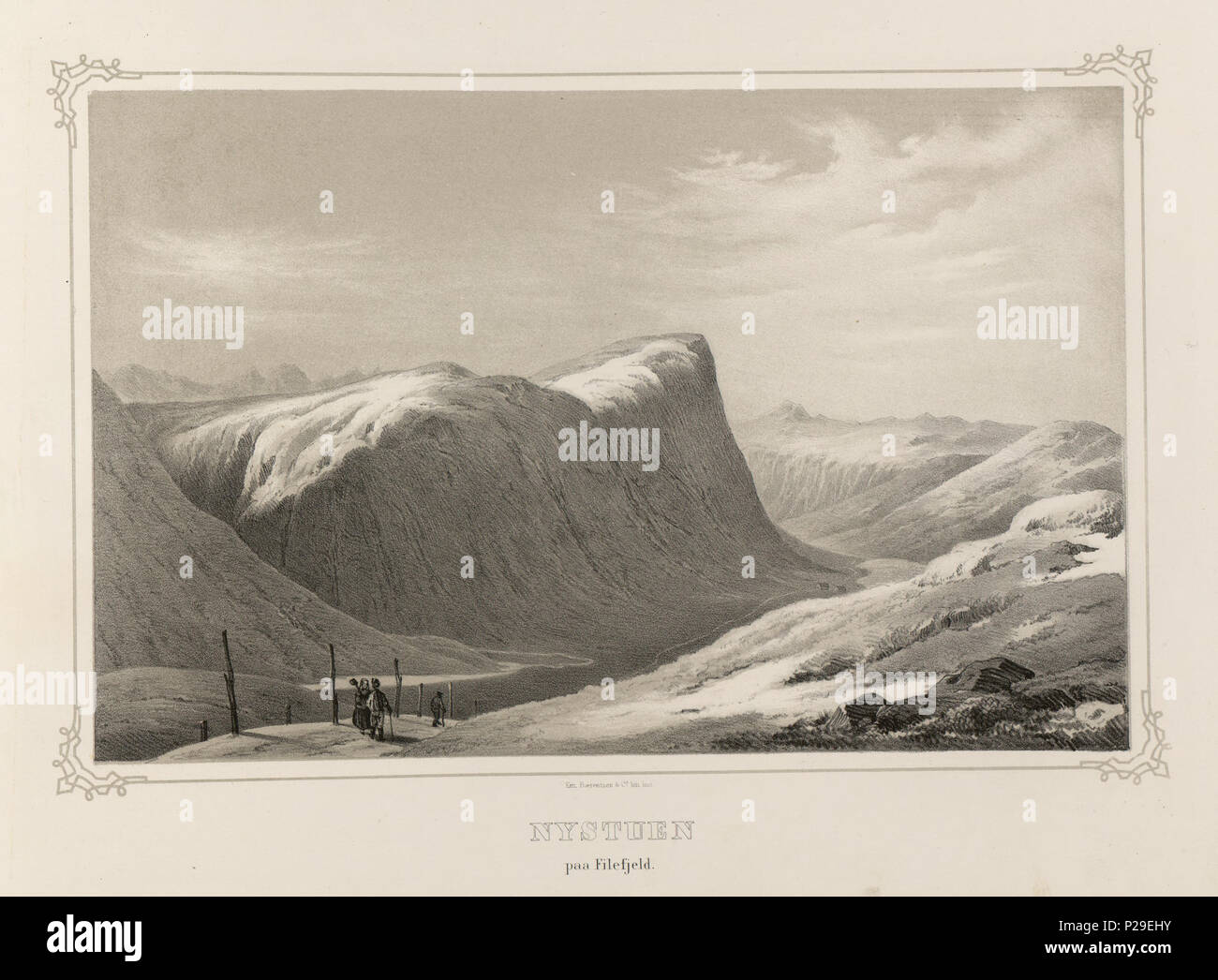 . Norsk bokmål : Illustrasjon hentet fra Norge fremstillet boken 'je' Tegninger av Asbjørnsen, P.Chr. og sortie av Chr. (Pas de Tønsberg, 1848) . avant 1848. Inconnu Illustrasjon hentet fra Norge fremstillet boken 'je' Tegninger av Asbjørnsen, P.Chr. og sortie av Chr. (Pas de Tønsberg, 1848) 207 Norge fremstillet j'Tegninger - pas-nb digibok 2008112511001-27 Banque D'Images