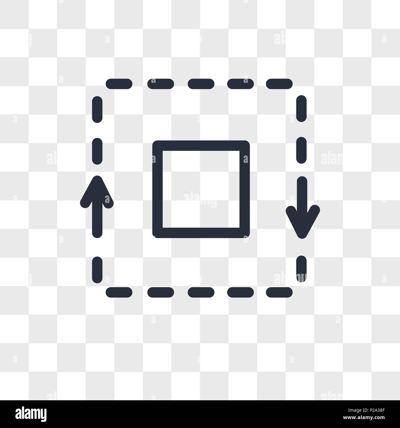 Icône vecteur rond-point isolé sur fond transparent, concept logo rond-point Illustration de Vecteur