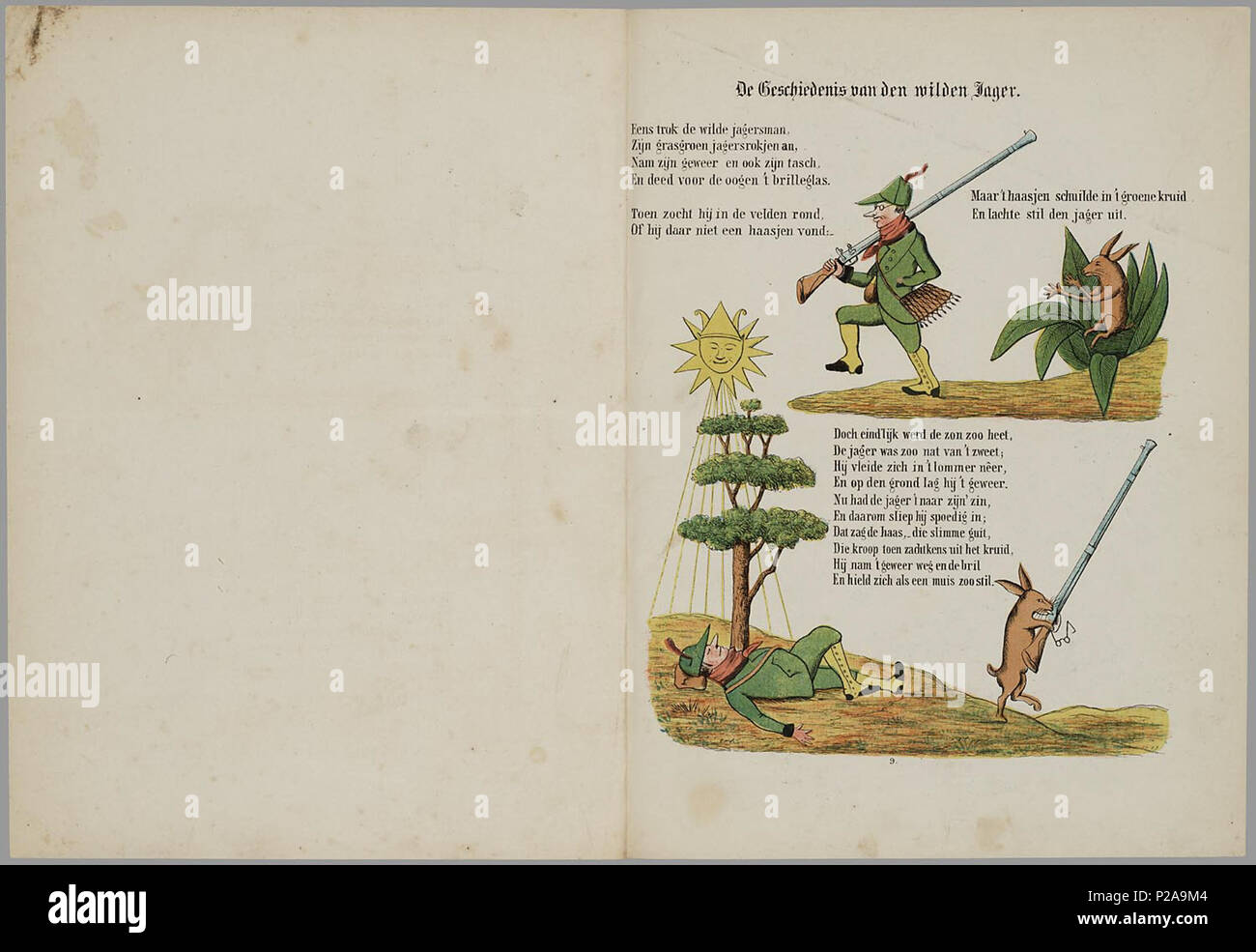 . Prentenboek leerzame een aardig rencontré vertellingen / naar het beroemde Hoogduitsche kinderwerk', 'Der Struwwelpeter voor Nederlandsche jongens en meisjes bewerkt W.P. porte Razoux. Herdr. Bl : gekl 20. mauvais // De keerzijde der bladen est onbedrukt // De oorspronkelijke auteur est Heinrich Hoffmann // Datering in verdere gegevens : Theo Gielen dans 'Tot volle waschdom' p. 151-164. Vermoedelijk tekeningen van zijn de H.L. van Hoogstraten en Hendrik Scheeve // 1e Ned. uitgave : 1848 // bevat 8 verhalen : De Geschiedenis van den wreeden ; Jan De Geschiedenis van de zwarte jongens ; De Geschiedenis van den Banque D'Images
