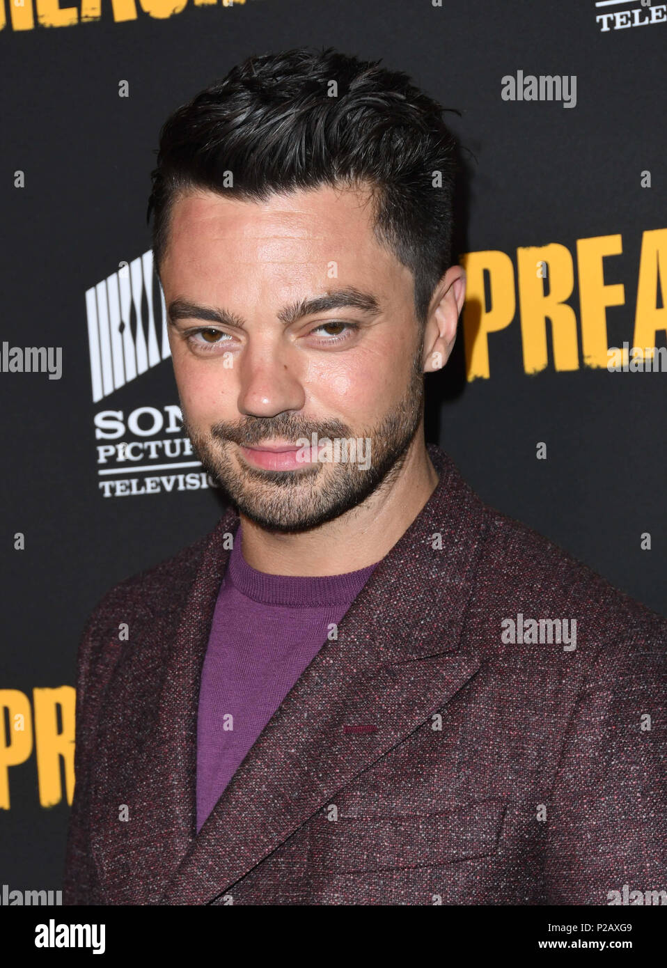 Los Angeles, CA, USA. 14 Juin, 2018. 14 juin 2018 - Los Angeles, Californie - Dominic Cooper. L'AMC ''Pasteur'' Saison 3 Premiere partie tenue à l'âtre et Hound. Crédit photo : Birdie Thompson/AdMedia Crédit : Birdie Thompson/AdMedia/ZUMA/Alamy Fil Live News Banque D'Images