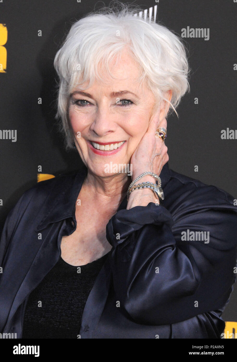 LOS ANGELES, CA - le 14 juin : L'actrice Betty Buckley assiste à l'AMC 'prédicateur' Saison 3 Premiere Partie le 14 juin 2018 à l'âtre et Hound à Los Angeles, Californie. Photo de Barry King/Alamy Live News Banque D'Images