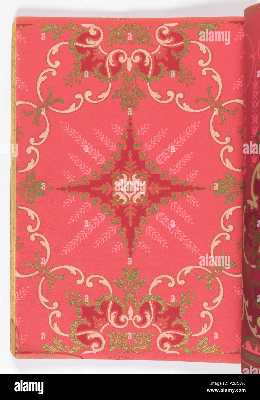 . Anglais : Extrait du livre, Alfred Peats Définir un livre n° 5, 1906 . Anglais : Catalogue de la machine-imprimés, certains avec des reliefs. Beaucoup de conceptions contiennent des pigments métalliques dans une variété de couleurs. Plusieurs coloris de plusieurs des modèles. . 1906 282 Extrait du livre, Alfred Peats Définir un livre n° 5, 1906 (CH) 18802807-11 Banque D'Images