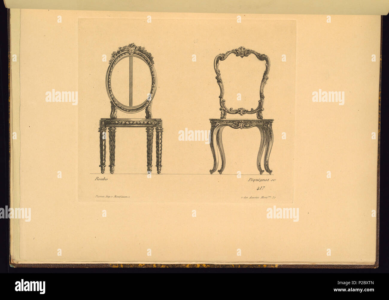. Anglais : Print (France) . Anglais : Veuillez noter les changements de numérotation comme suit : 2 copies n'avaient pas été comptés lors de numéros d'ordre ont été marquées (entre l'original 4 & 5 et bet. orig. 8 et 9) ; 1 print a été marquée avec 2 accès. les nombres, alors qu'en fait c'était une feuille pliée et devrait seulement avoir reçu 1 nombre (orig. 2 & 3). Feuilles 1 - 5 ont été conciliés facilement ; cependant, tous les autres chiffres avaient à passer en raison de l'absence de nombre entre 8 et 9. L'équipe Inventaire 2009/2010 . avant 1921 (la date d'acquisition) 257 Imprimer (France) 18284829 (CH) Banque D'Images