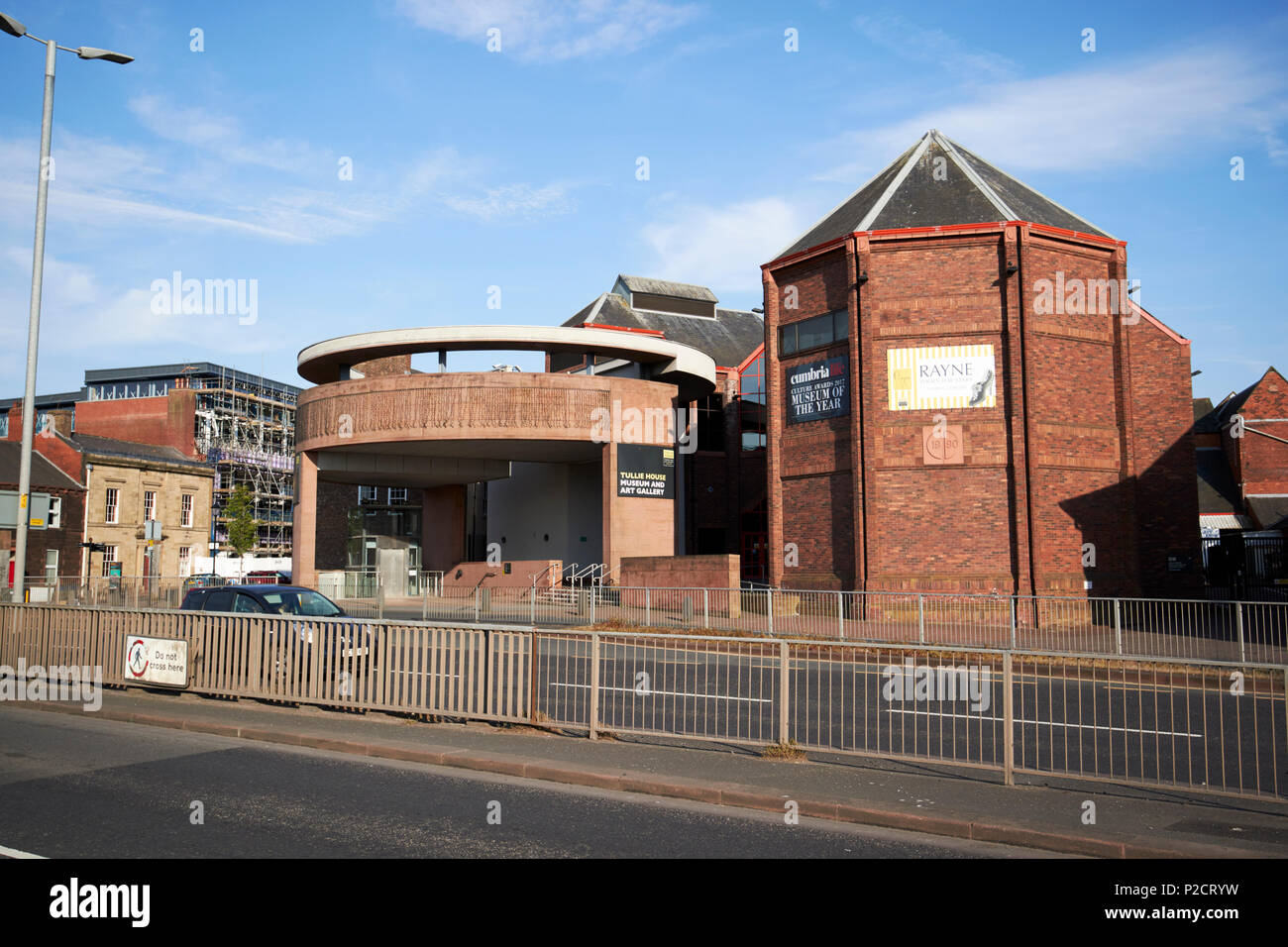 Tullie house museum and art gallery Carlisle Cumbria England UK Banque D'Images