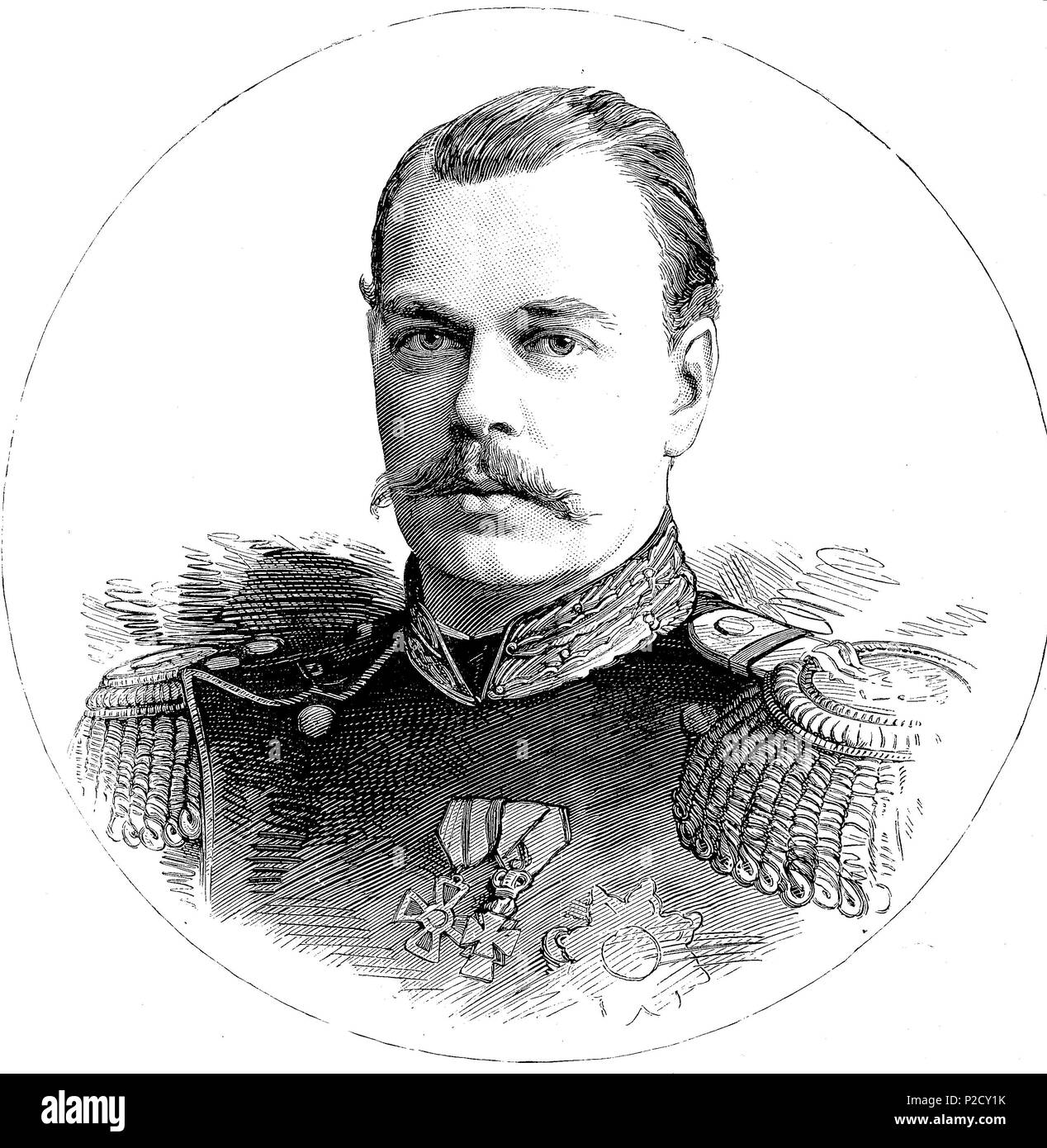 Le tsar Alexandre III est l'empereur de Russie, roi de Pologne et Grand ...