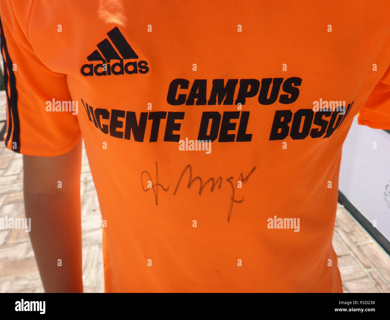 . Español : Firma de Vicente Del Bosque . 20 mai 2017, 16:46:47. Vicente Del Bosque (auteur de la firma) 20 Firma de Vicente Del Bosque - P1110732 Banque D'Images