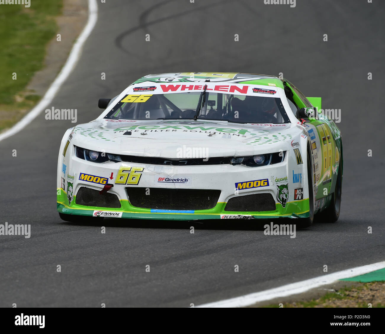 Christophe Bouchut, Chevrolet SS, NASCAR, Whelen Euro Série, Élite 1, American Speedfest VI, Brands Hatch, juin 2018, automobiles, Autosport, voitures, c Banque D'Images