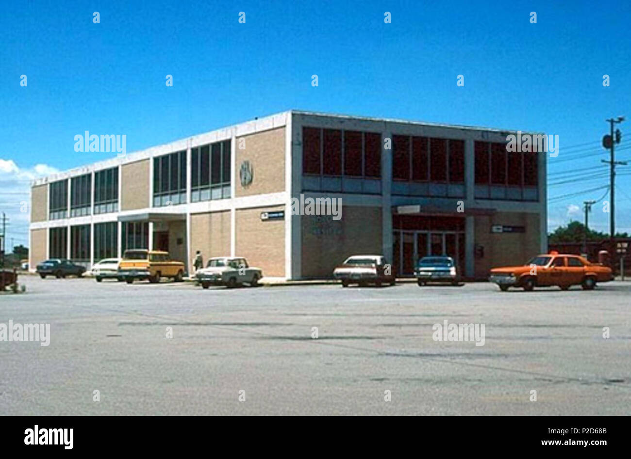 . Anglais : l'ancienne gare de Norfolk en juillet 1978 . 5 juillet 1978. Hikki Nagasaki 20 Ancienne gare de Norfolk, Juillet 1978 Banque D'Images