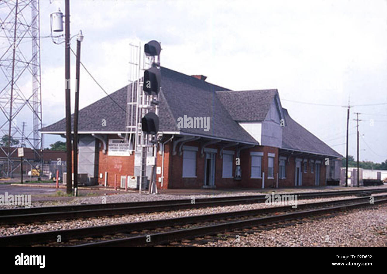 . Anglais : Ancienne gare de Suffolk en juillet 2009 . Prises le 12 juillet 2009. Hikki Nagasaki 20 Ancienne gare de Suffolk, Juillet 2009 Banque D'Images
