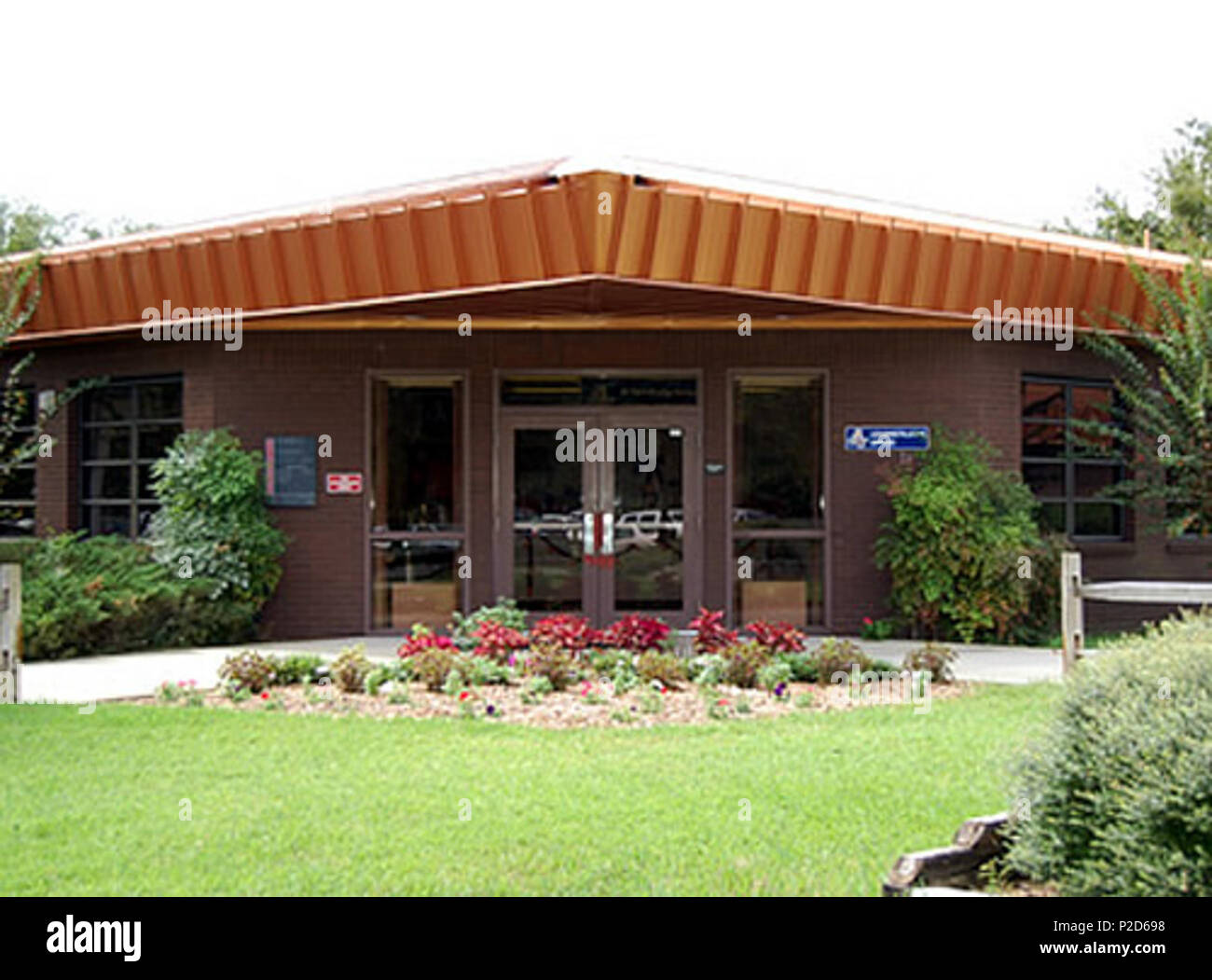 . Anglais : Le bureau principal de l'école Fort McCoy . Fort McCoy École 20 l'école de Fort McCoy Banque D'Images