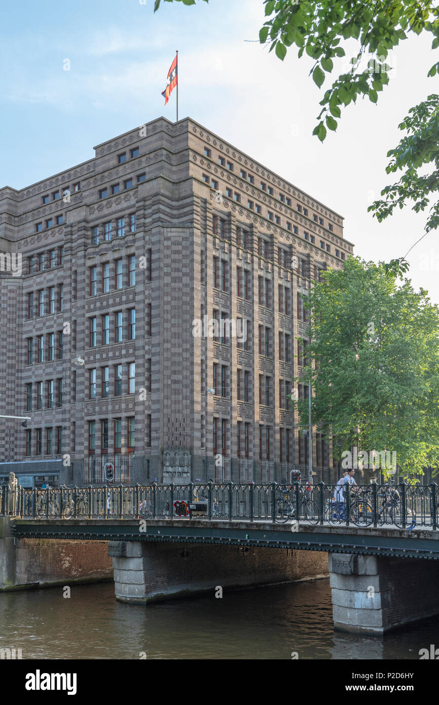 La société Trading Pays-bas ormeaux - Archives de la ville d'Amsterdam maintenant - de l'Keizerzgracht Banque D'Images