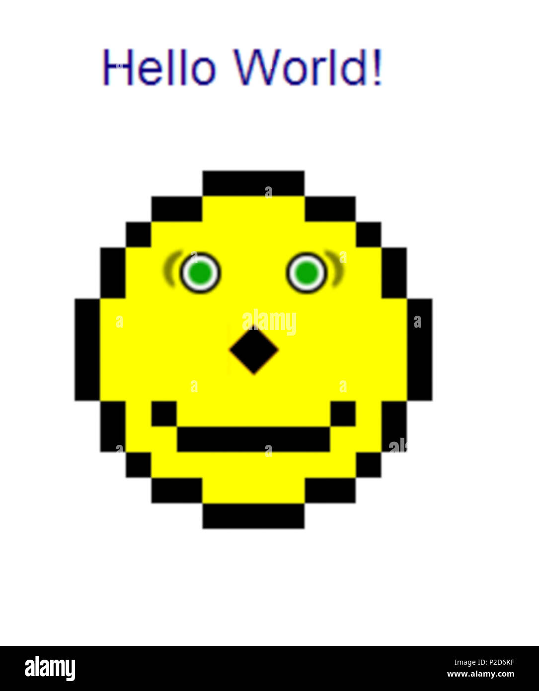 23 Google Chrome 2.0.172.2 Acid2 Banque D'Images