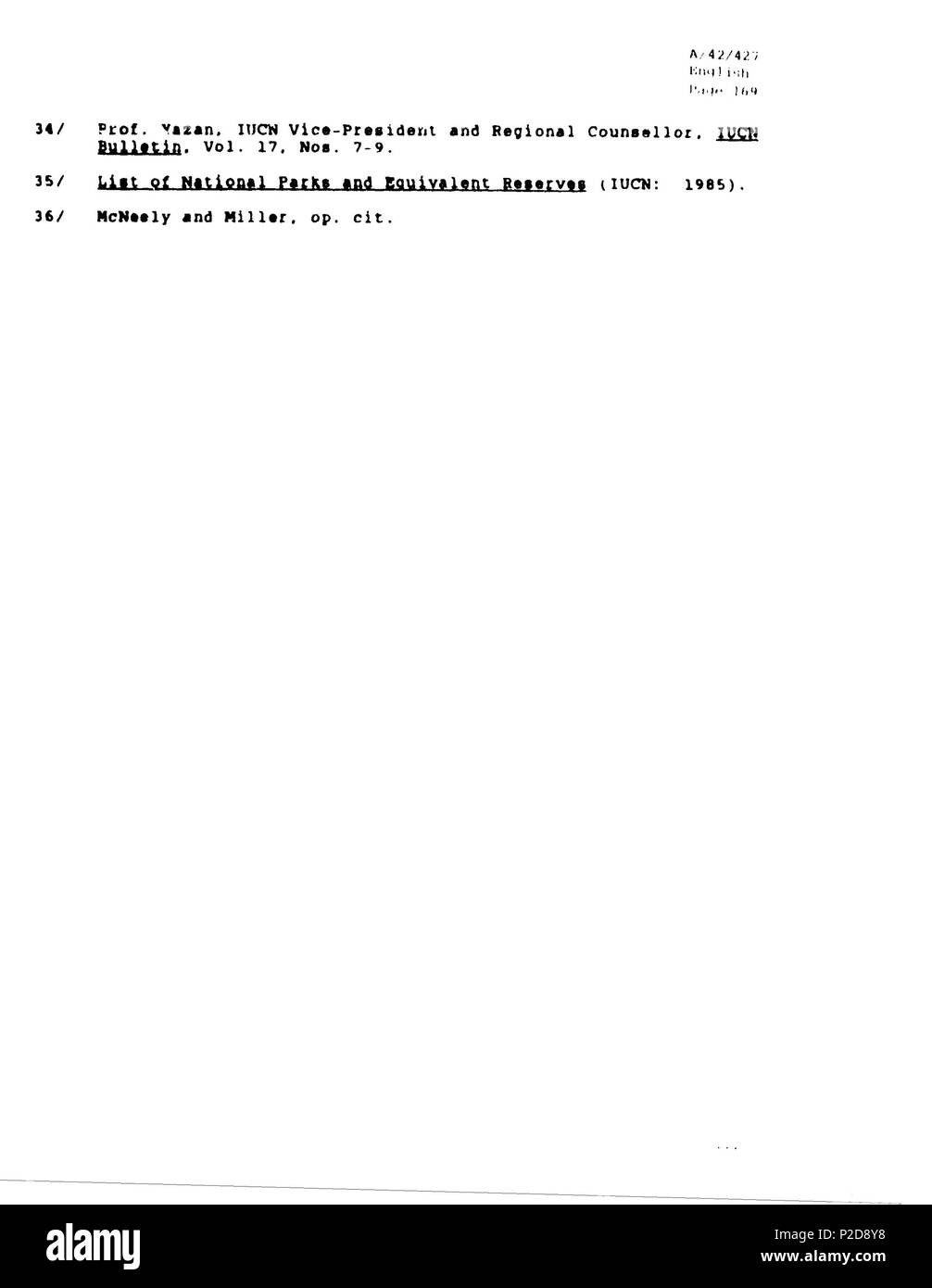 Brundtland 9 Fr-112 Banque D'Images