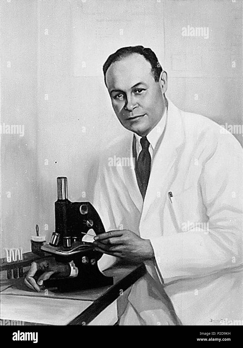 12 R Charles Drew portrait Banque D'Images