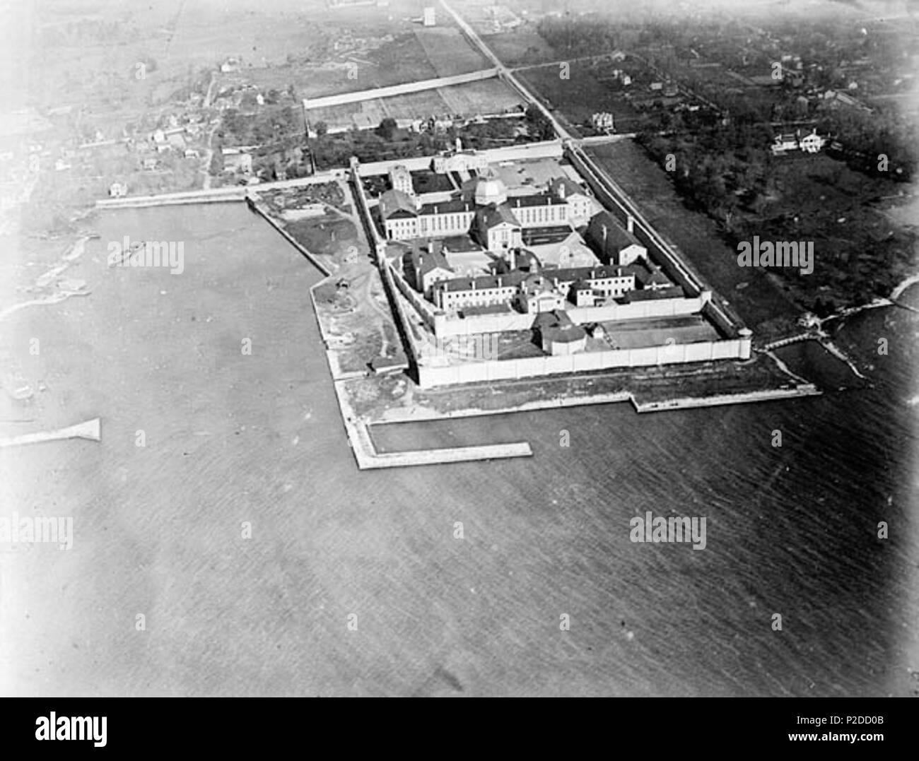 Kingston penitentiary Banque d'images noir et blanc - Alamy