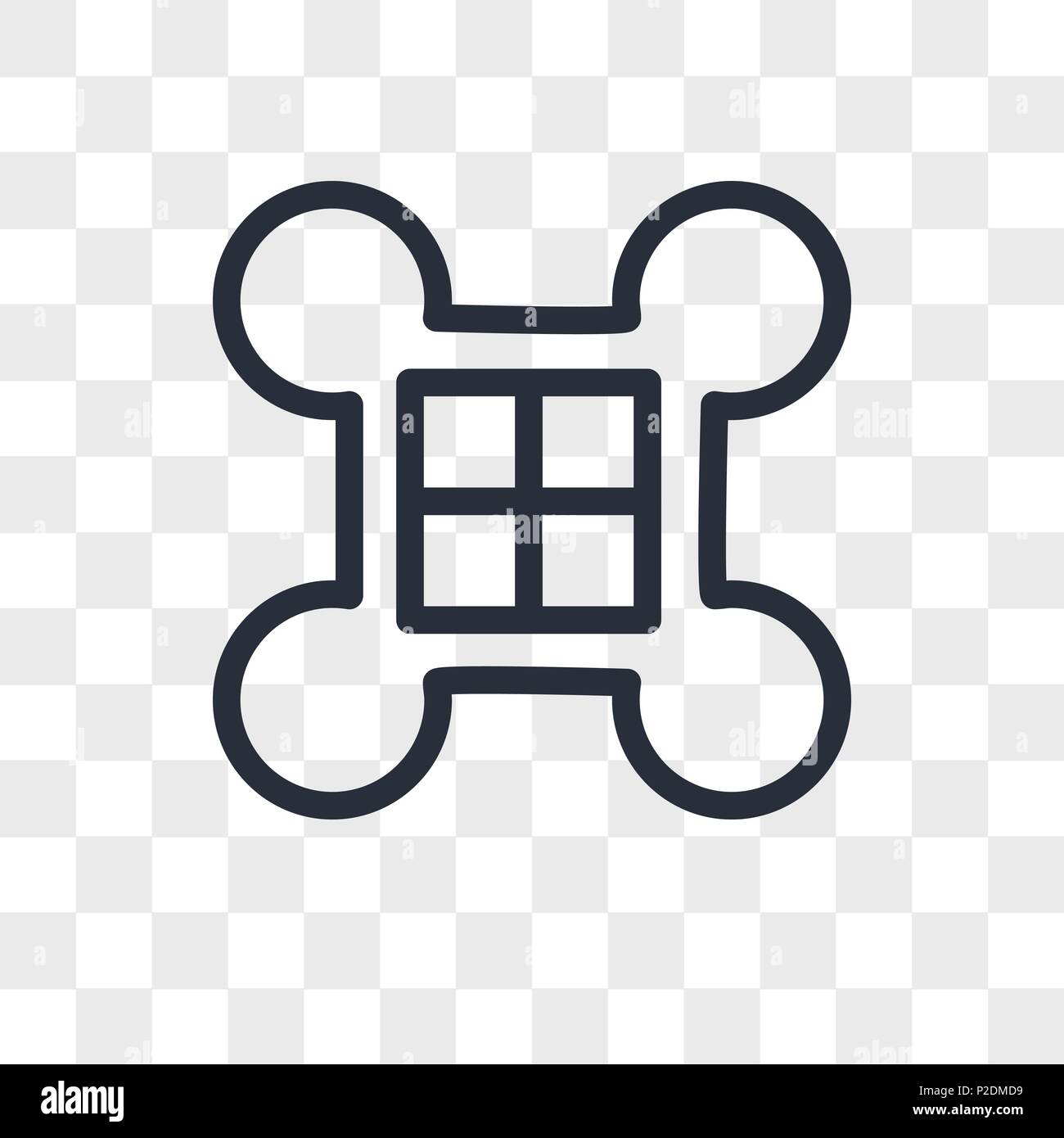 Icône vecteur d'excellence isolé sur fond transparent, l'excellence concept logo Illustration de Vecteur