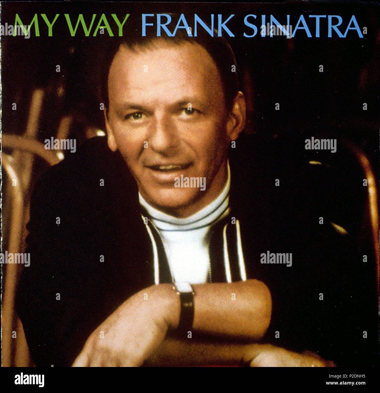 Couvrir de 'My Way', 1969 album de Frank Sinatra Photo Stock - Alamy