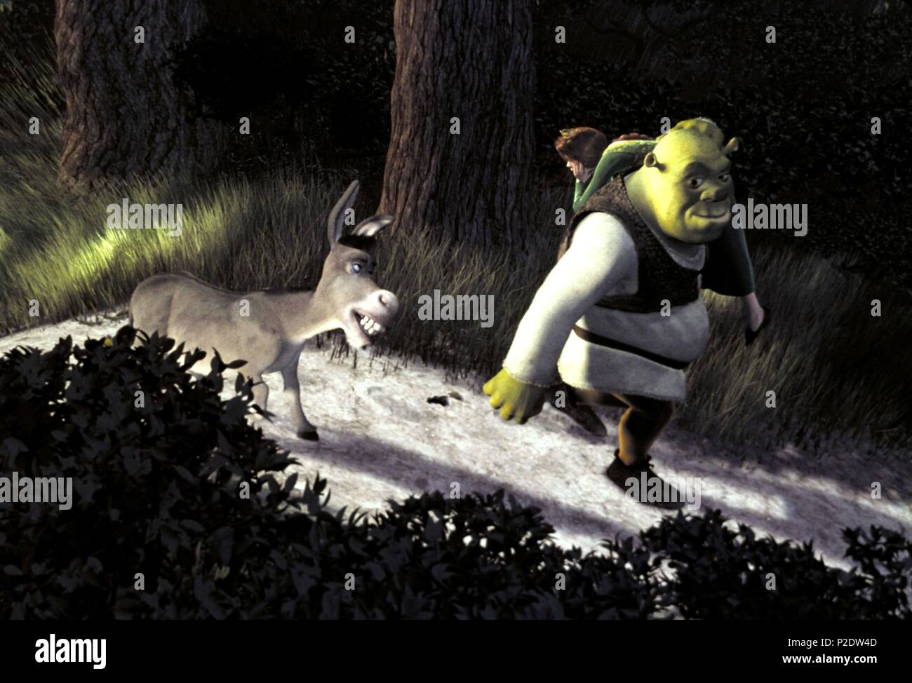 Titre original : Shrek. Titre en anglais : Shrek. Directeur de film : VICKY JENSON ; Andrew Adamson. Année : 2001. Credit : DREAMWORKS / Album Banque D'Images