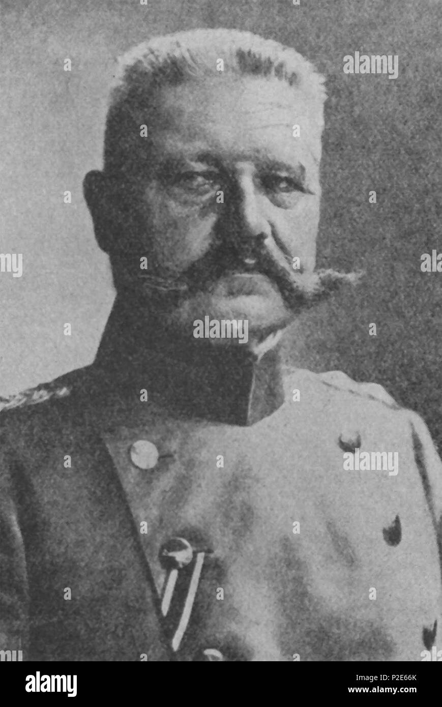 40 Paul von Hindenburg hindenburg 01 GW Banque D'Images