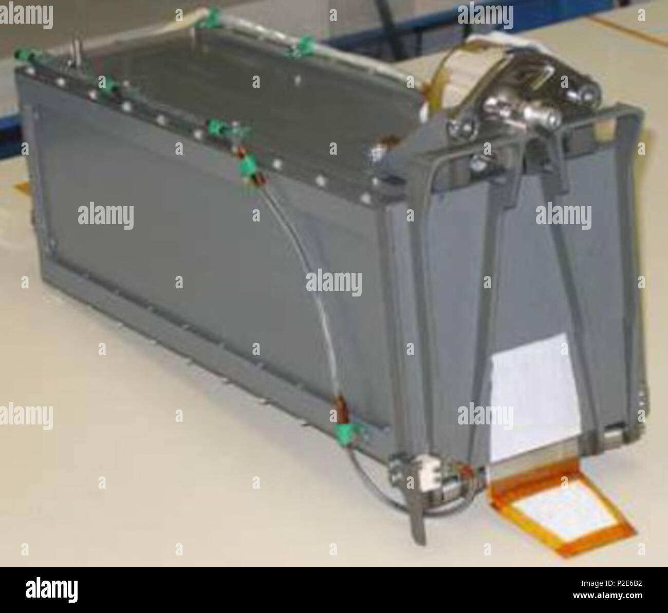 . Anglais : Poly picosatellite canadien déployeur orbitale Mk II version . 7 décembre 2013, 12:37:28. La California Polytechnic State University 42 picosatellite canadien Poly déployeur orbitale Mk II version Banque D'Images