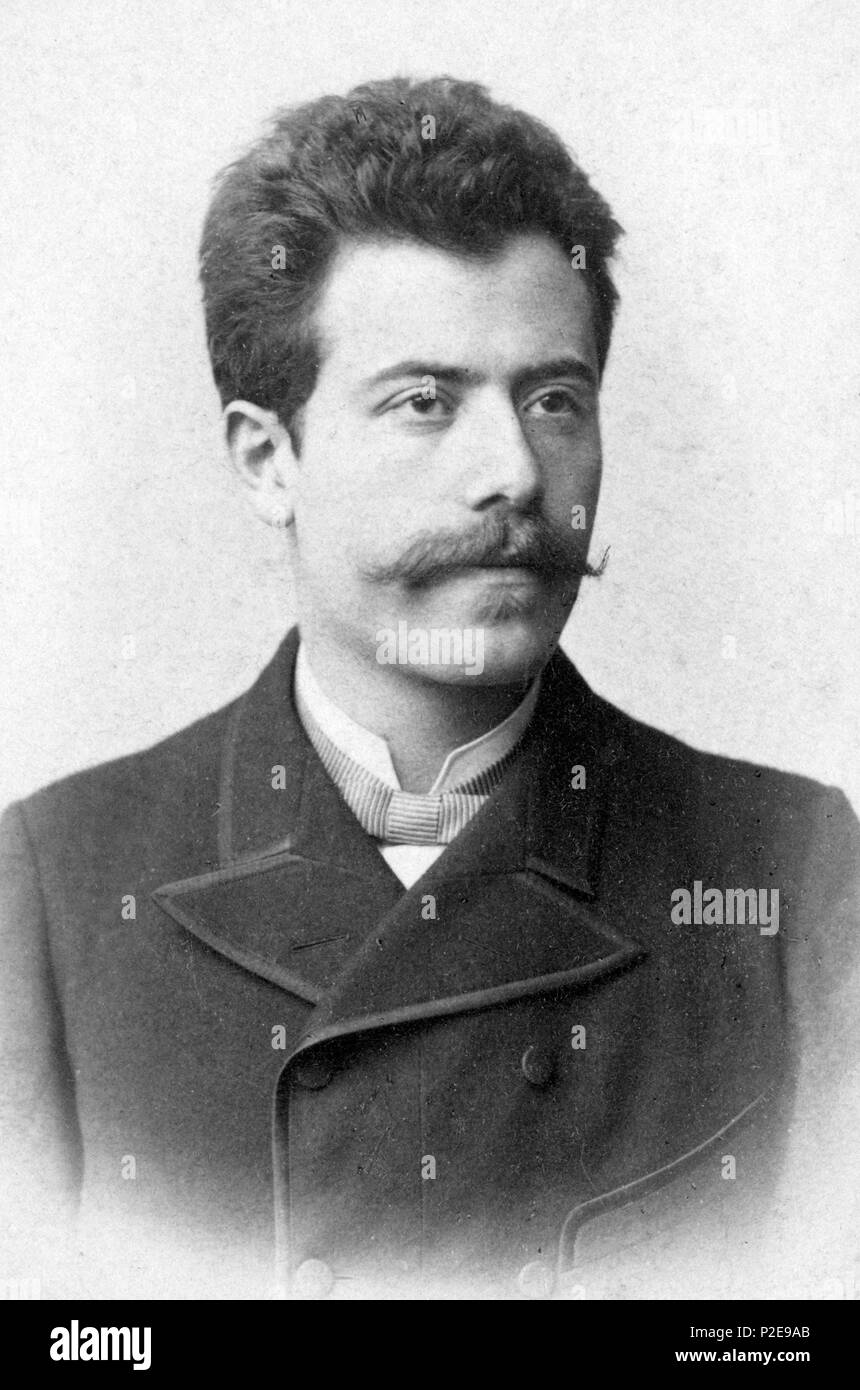 Gustav Mahler (1860 - 1911) compositeur Banque D'Images