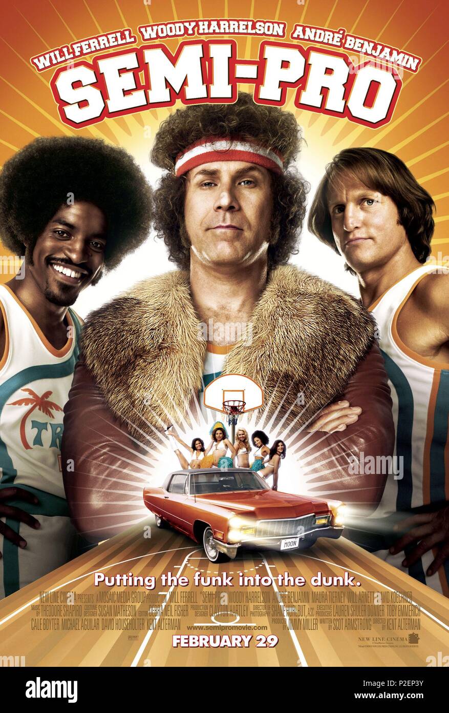 Film Original Title : SEMI-PRO. Titre en anglais : SEMI-PRO. Directeur de film : KENT ALTERMAN. Année : 2008. Credit : 'DONNERS COMPANY/MOSAIC MEDIA GROUP/New Line Cinema / Album Banque D'Images