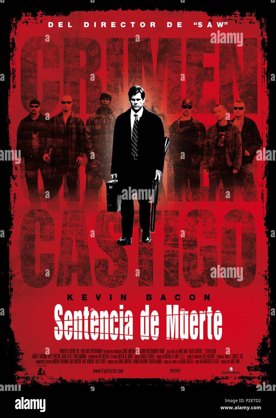 Film Sur La Peine De Mort Titre original : la peine de mort. Titre en anglais : PEINE DE MORT.  Directeur de film : JAMES WAN. Année : 2007. Credit : HYDE PARK  ENTERTAINMENT / Album Photo Stock - Alamy