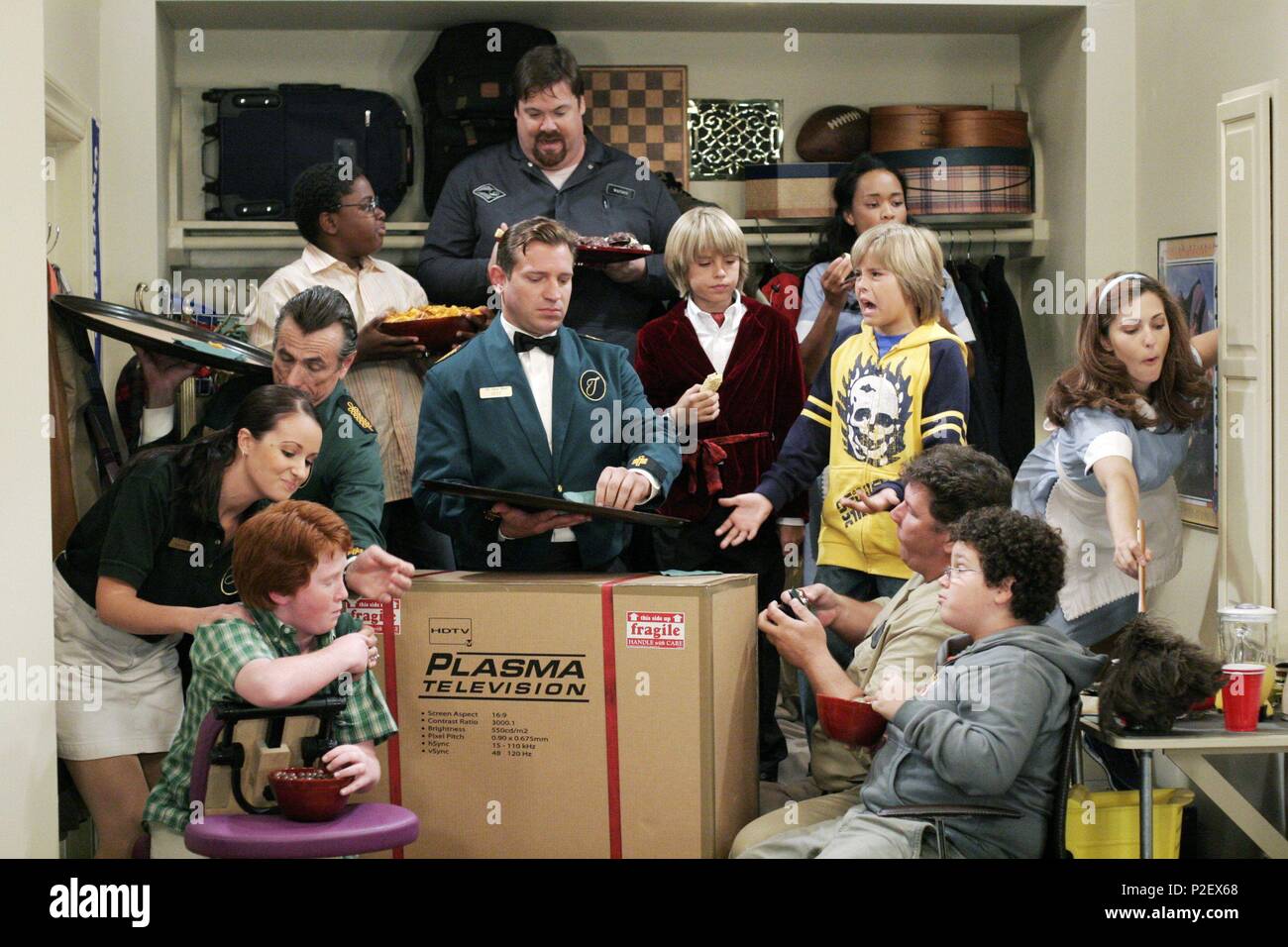 Titre original : vie de palace de Zack et Cody, L'-TV. Titre en anglais : LA VIE DE PALACE DE Zack et Cody. Année : 2005. Stars : Dylan Sprouse, Cole Sprouse. Credit : WALT DISNEY TELEVISION / Album Banque D'Images