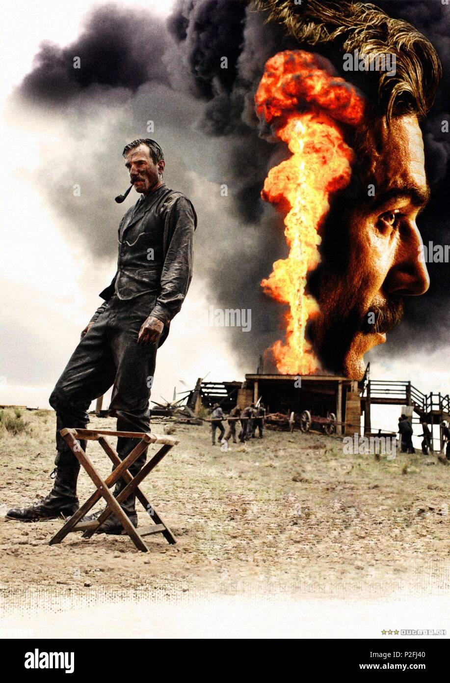 Titre original : il y aura de sang. Titre en anglais : Il y aura de sang. Film Réalisateur : Paul Thomas Anderson. Année : 2007. Copyright : Editorial l'intérieur uniquement. C'est un document distribué au public. Les droits d'accès uniquement, aucune licence de droit d'auteur prévue. Autorisation obligatoire à l'icône visuelle (www.visual-icon.com) est requise pour la reproduction de cette image. Credit : GHOULARDI FILM COMPANY/Paramount Vantage/Miramax Films / Album Banque D'Images