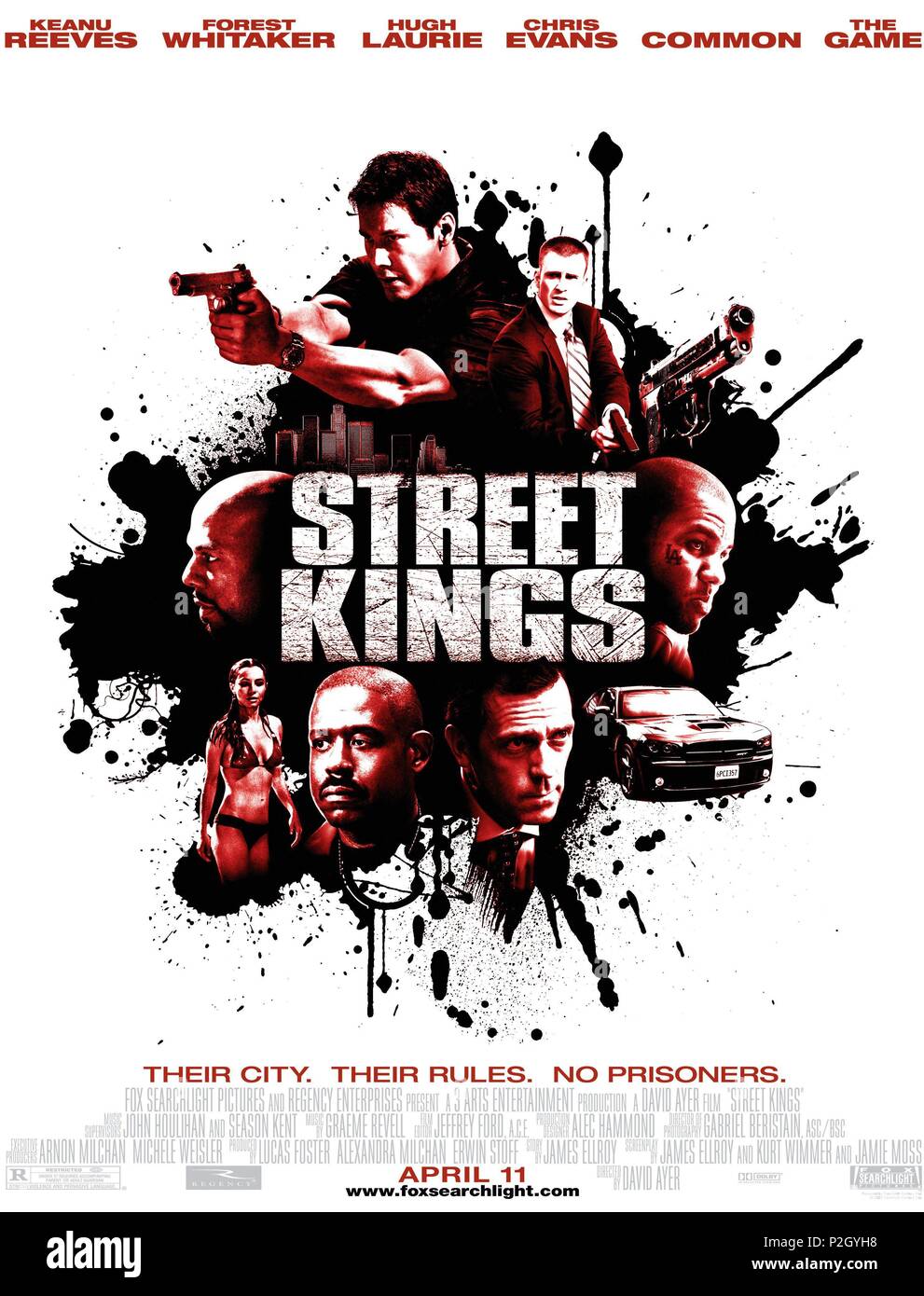Titre original : STREET KINGS. Titre en anglais : STREET KINGS. Directeur du film : David Ayer. Année : 2008. Credit : REGENCY ENTERPRISES/YARI FILM GROUP (YFG)/3 ARTS / Album ENTERTAINME Banque D'Images
