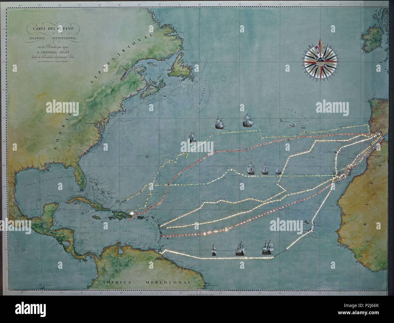 les 4 voyages de christophe colomb