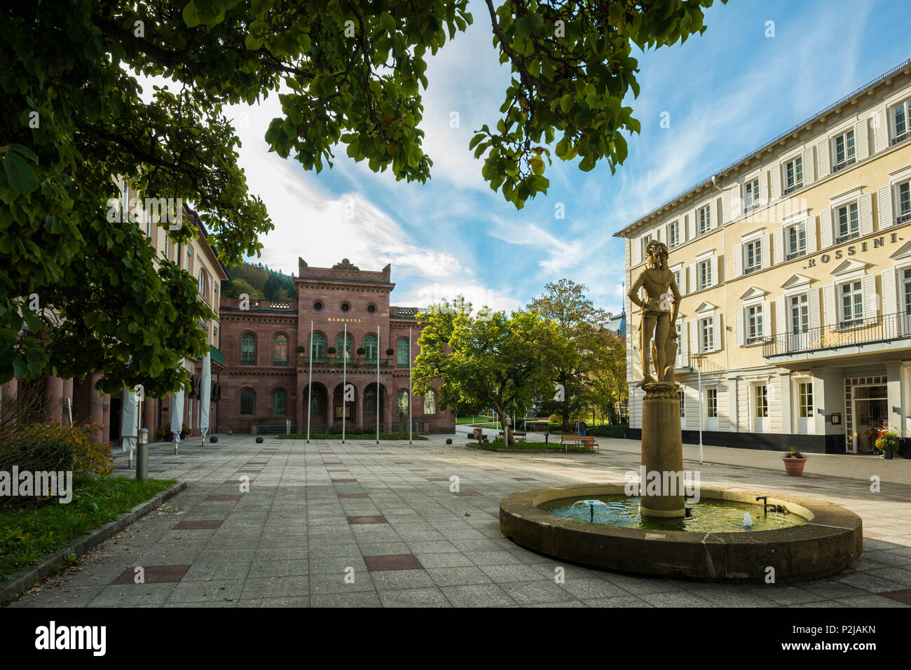Palais Thermal, Bad Wildbad, district de Calw, Forêt-Noire, Bade-Wurtemberg, Allemagne Banque D'Images