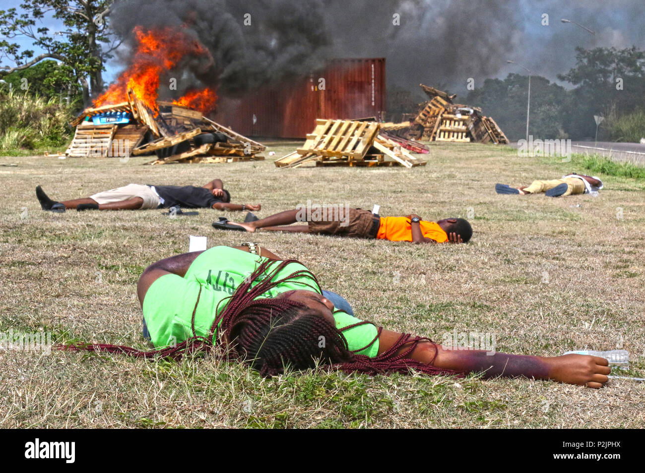 Airplane crash victims Banque de photographies et d’images à haute