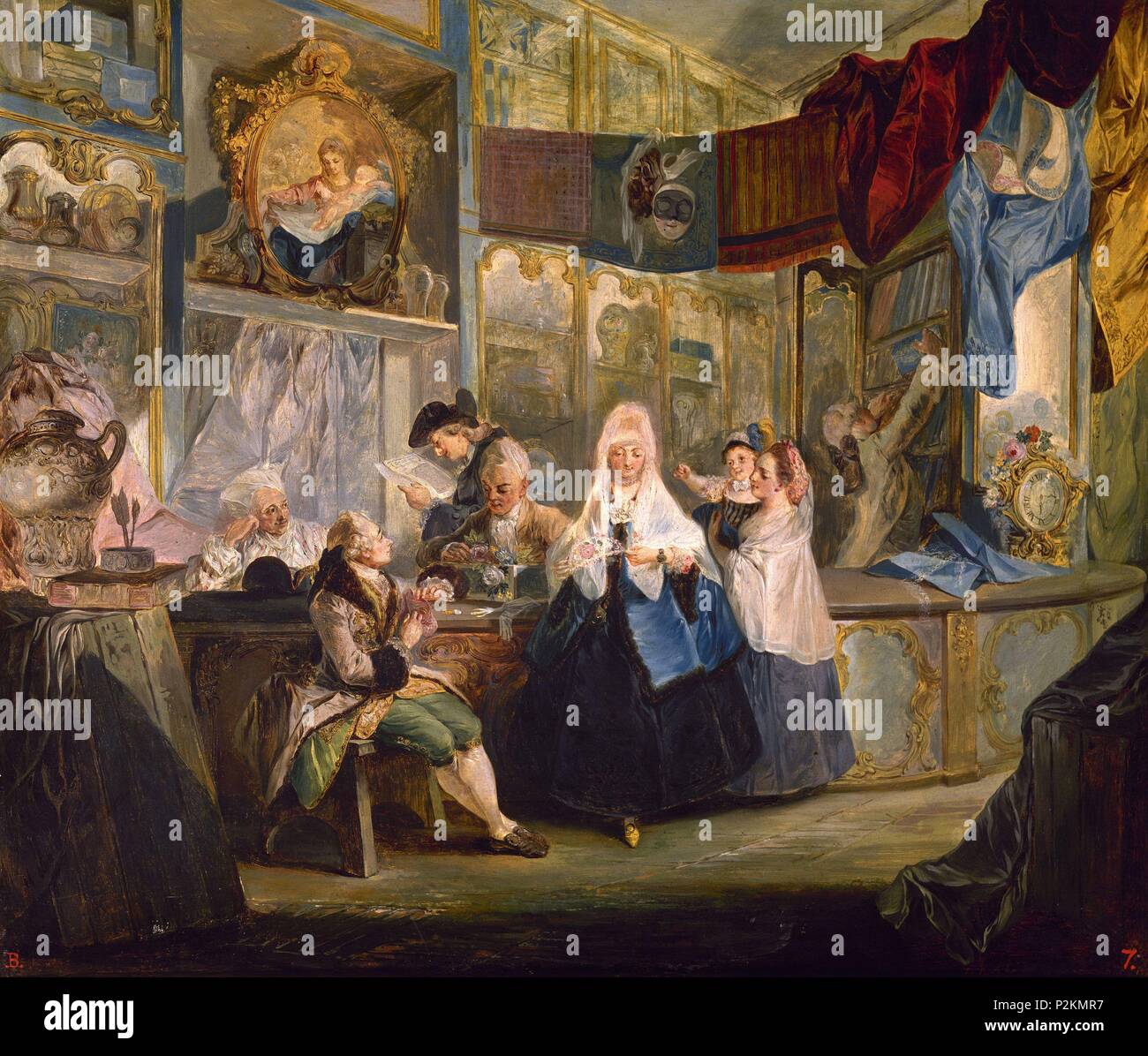 La Boutique 18e Siècle Madrid Musée Lazaro Galdiano - 