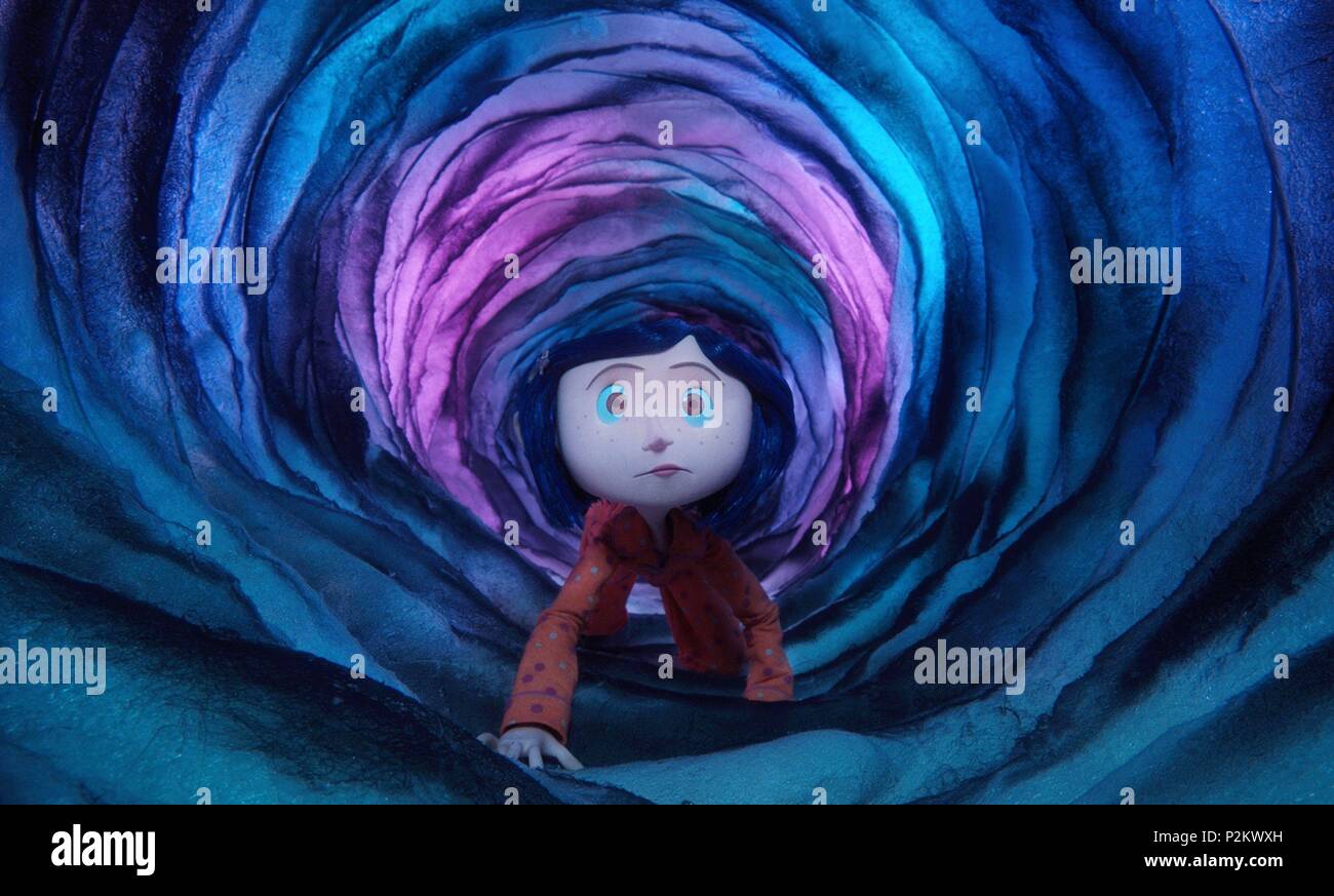 Titre original : CORALINE. Titre en anglais : CORALINE. Film Réalisateur : Henry Selick. Année : 2009. Credit : LAIKA ENTERTAINMENT / Album Banque D'Images