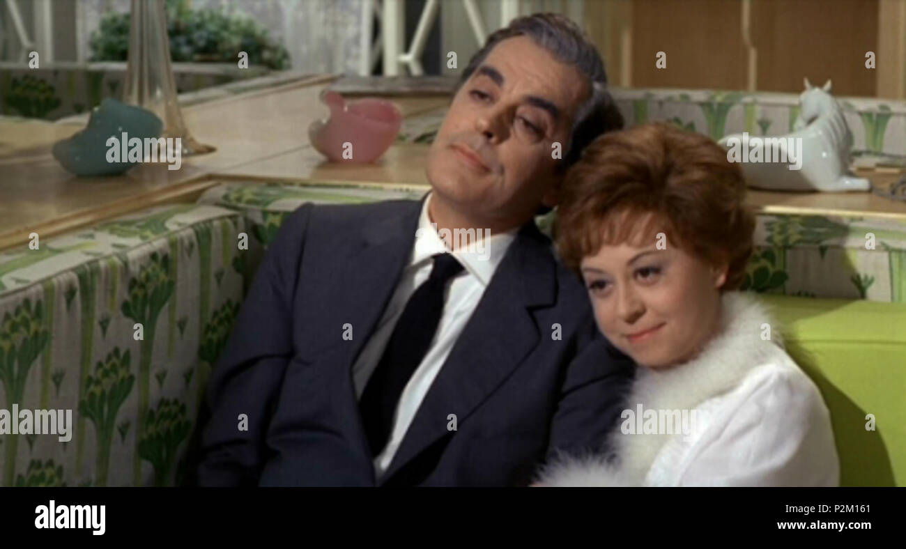 . Un Képkocka Magyar : "une szellemek és Júlia" cím ? Filmb ?l . 1965. Federico Fellini 36 Giulietta05 Banque D'Images