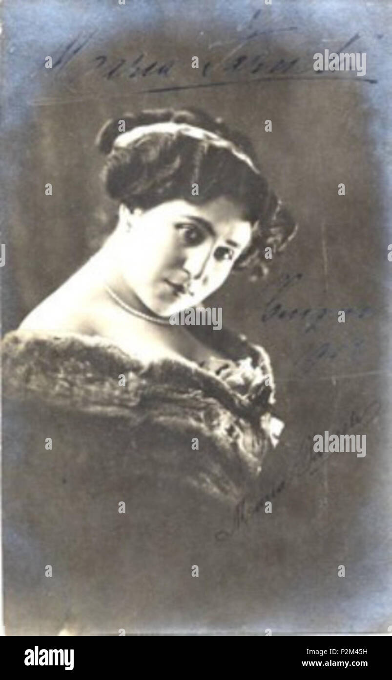 . Italiano : Maria Farneti . intorno al 1901. Inconnu 53 Maria Farneti2 Banque D'Images